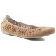 VULLADI CHAUSSURES CONFORTABLES EN CUIR FENDU 2410 CORAL