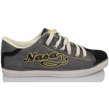 NASA enfants chaussures de sport occasionnels NEGRO