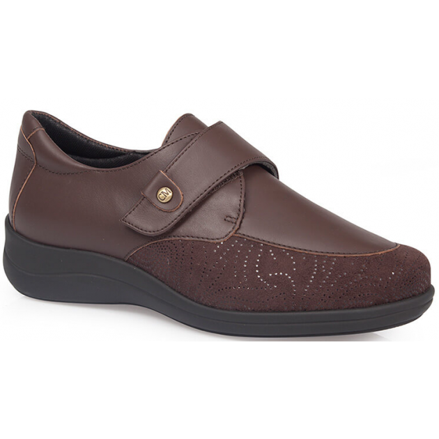 CHAUSSURES CALZAMEDI DIABÉTIQUES TRÈS CONFORTABLES ET ÉLASTI MARRON CHAUSSURES CALZAMEDI DIABÉTIQUES TRÈS CONFORTABLES ET ÉLASTI MARRON