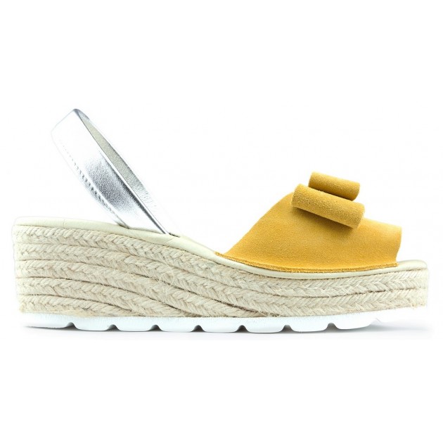 SANDALES AVEC CALE ARANTXA SERRAJE YUTE CEREAL SANDALES AVEC CALE ARANTXA SERRAJE YUTE CEREAL