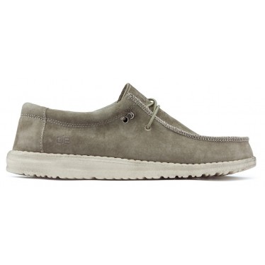 DUDE WALLY M Chaussures SUEDE_TAN