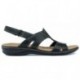 CLARKS SANDALES PALM SHINE0 13285 BLACK LEATHER