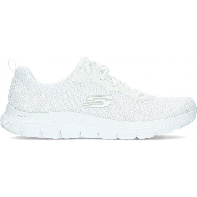 SKECHERS 149303 SNEAKERS À VUE BRILLANTE BLANCO