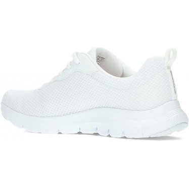 SKECHERS 149303 SNEAKERS À VUE BRILLANTE BLANCO