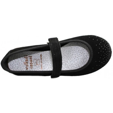 VULLADI SERRAJE PEUT GIRL BALLERINA COMODA 6408 NEGRO