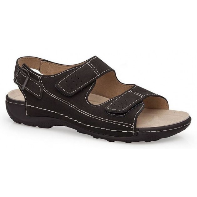 SANDALES CALZAMEDI BECHAMP NEGRO SANDALES CALZAMEDI BECHAMP NEGRO