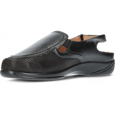 SANDALES ORTHOPEDIQUES CALZAMEDI CM0415 TALON NU NEGRO