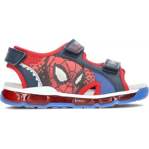 SANDALES SPIDERMAN ANDROID J450QB GEOX AZUL SANDALES SPIDERMAN ANDROID J450QB GEOX AZUL