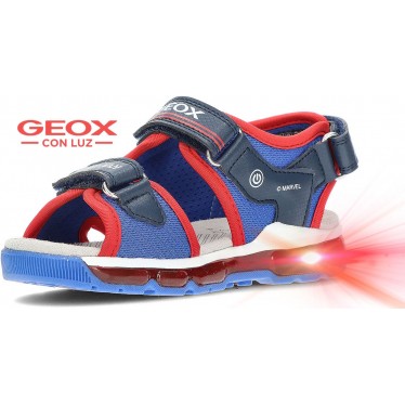 SANDALES SPIDERMAN ANDROID J450QB GEOX AZUL