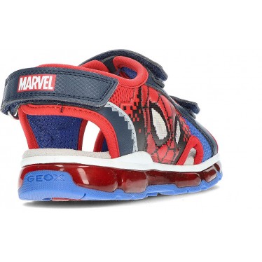 SANDALES SPIDERMAN ANDROID J450QB GEOX AZUL