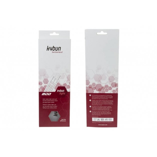 SEMELLES KYBUN LIGHT UNISEXE 5 À 10MM DA005N GRIS SEMELLES KYBUN LIGHT UNISEXE 5 À 10MM DA005N GRIS