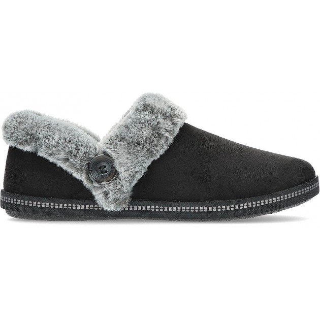 SKECHERS PANTOUFLE COSY CAMPFIRE FRAIS TOAST 167219 BLACK SKECHERS PANTOUFLE COSY CAMPFIRE FRAIS TOAST 167219 BLACK