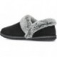 SKECHERS PANTOUFLE COSY CAMPFIRE FRAIS TOAST 167219 BLACK