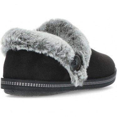 SKECHERS PANTOUFLE COSY CAMPFIRE FRAIS TOAST 167219 BLACK