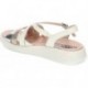 SANDALES MERVEILLES ALISON C6523 BLANCO_PLATA