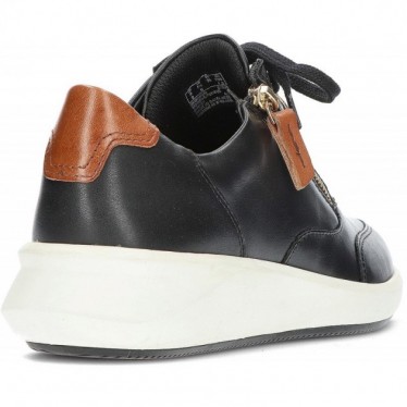 CLARKS UN RIO ZIP SNEAKERS BLACK