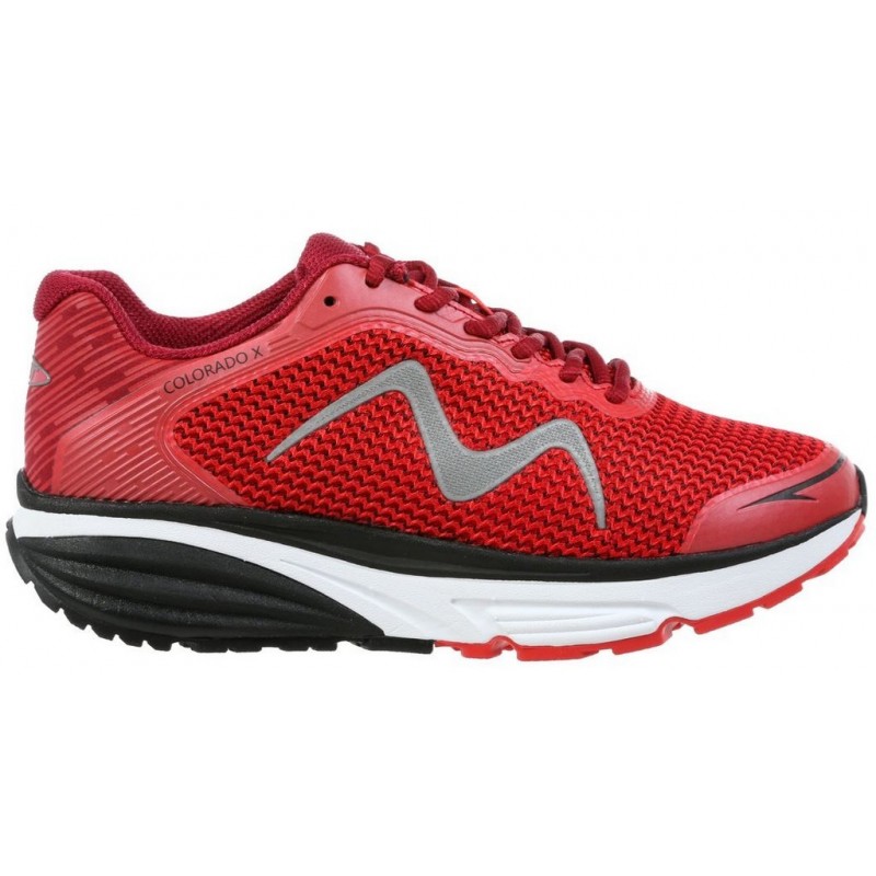 CHAUSSURES DE RUNNING MBT COLORADO X POUR HOMMES RED_MARS