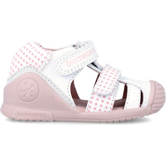 SANDALE BIOMÉCANIQUE 242107 ÉTOILES BLANCO SANDALE BIOMÉCANIQUE 242107 ÉTOILES BLANCO