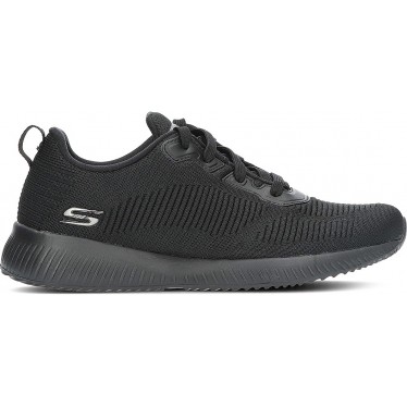 SPORTS SKECHERS BOBS SPORT SQUAD DUR PARLER 32504 BLACK