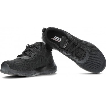 SPORTS SKECHERS BOBS SPORT SQUAD DUR PARLER 32504 BLACK