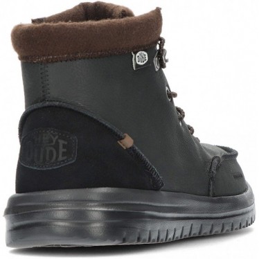 BOTTES EN CUIR DUDE BRADLEY BOTTES 40189 BLACK