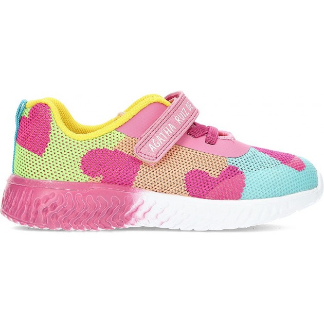 AGATHA RUIZ DE LA PRADA HEARTS SNEAKER 232920 NARANJA_AZUL AGATHA RUIZ DE LA PRADA HEARTS SNEAKER 232920 NARANJA_AZUL