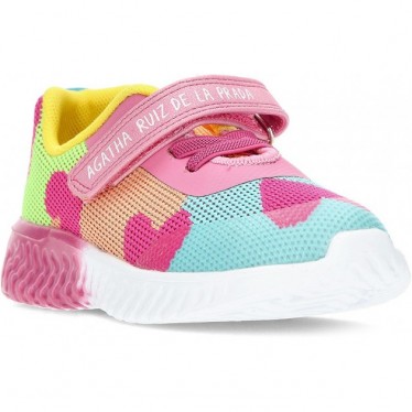 AGATHA RUIZ DE LA PRADA HEARTS SNEAKER 232920 NARANJA_AZUL