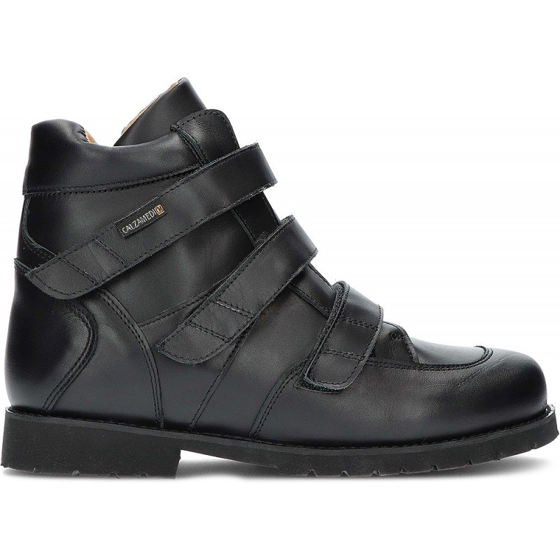 BOTTINES CALZAMEDI W 4201 BLACK