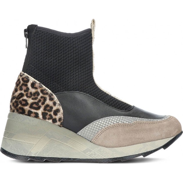 BOTIN CETTI C-1334 TRICOT EN DAIM IMPRIMÉ ANIMALIER BLACK BOTIN CETTI C-1334 TRICOT EN DAIM IMPRIMÉ ANIMALIER BLACK