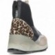 BOTIN CETTI C-1334 TRICOT EN DAIM IMPRIMÉ ANIMALIER BLACK