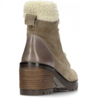 BOTTES EN CUIR FENDU MTNG 52681 MARRON