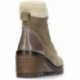 BOTTES EN CUIR FENDU MTNG 52681 MARRON