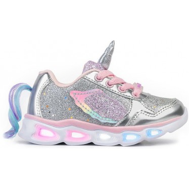 SNEAKERS LICORNE AVEC LUMIÈRE 29405 PLATA