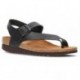 SANDALES INTERBIOS CHICAGO 7162-C NEGRO
