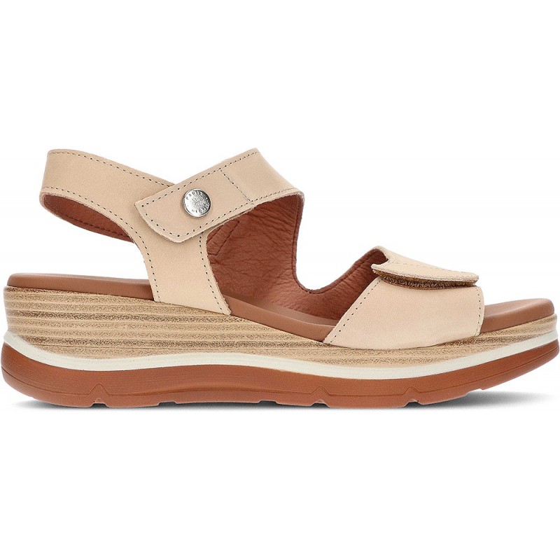 SANDALE URBAINE PAULA 2-324 NABUK CAPUCCINO
