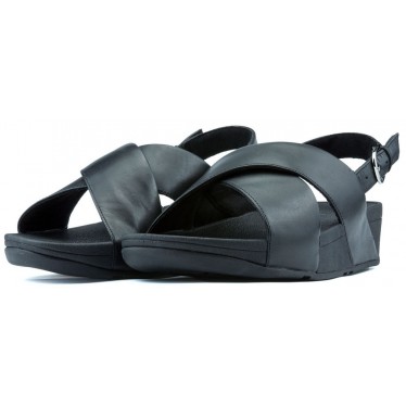 SANDALES FITFLOP LULU CROSS BACK STRAP K03 BLACK