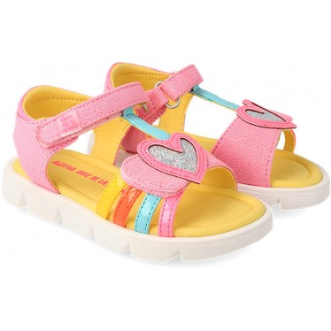 AGATHA RUIZ DE LA PRADA SANDALE CŒUR 232956 FUCSIA