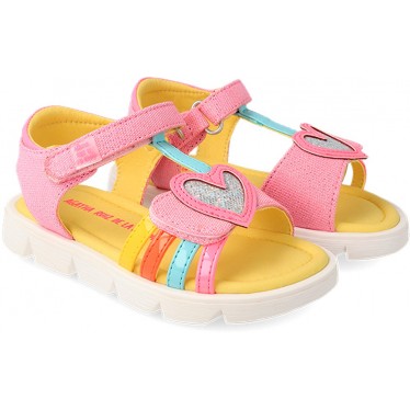 AGATHA RUIZ DE LA PRADA SANDALE CŒUR 232956 FUCSIA