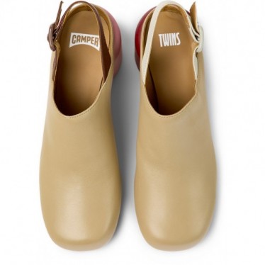 SABOTS CAMPEUR TWINS CHAUSSURES NIK0 K201570 BEIGE_003