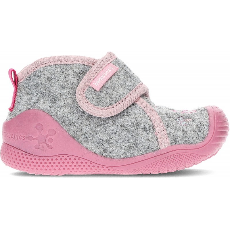 CHAUSSONS BÉBÉ BIOMÉCANIQUE BIOHOME 221291-B GREY_PINK