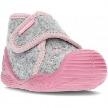 CHAUSSONS BÉBÉ BIOMÉCANIQUE BIOHOME 221291-B GREY_PINK