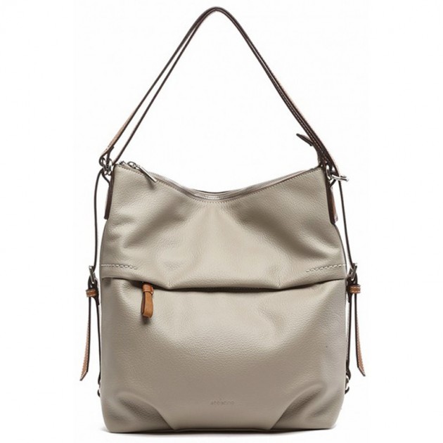 SAC À DOS RECYCLÉ ABBACINO 80577 TAUPE SAC À DOS RECYCLÉ ABBACINO 80577 TAUPE