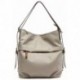SAC À DOS RECYCLÉ ABBACINO 80577 TAUPE