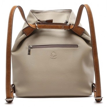 SAC À DOS RECYCLÉ ABBACINO 80577 TAUPE