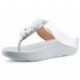 FITFLOP SEQUIN TOE STRONG Sandales SILVER