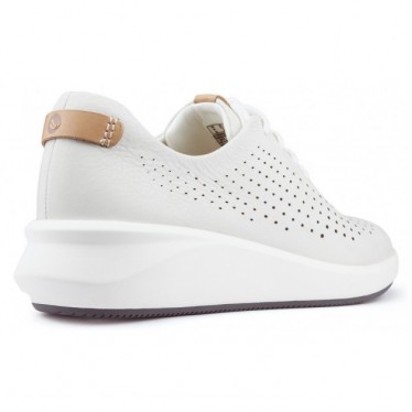 Chaussures CLARKS UN RIO TIE WHITE_LEATHER