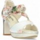 CHAUSSURES À TALONS LAURA VITA HICAO0523 FLORAL_BEIGE