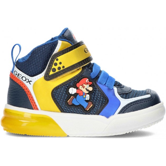 PANIERS GEOX SUPER MARIO J169YD ROYAL PANIERS GEOX SUPER MARIO J169YD ROYAL