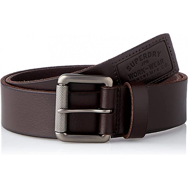 SUPERDRY CEINTURE M9210091A BADGEMAN VINTAGE BROWN SUPERDRY CEINTURE M9210091A BADGEMAN VINTAGE BROWN