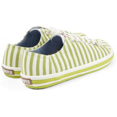 CAMPER PEU RAMBLA CHAUSSURES VULCANISEES 21897 LIME_GREEN